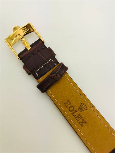 mens rolex leather strap watches|genuine Rolex leather watch straps.